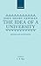 The Idea of a University: Defined and Illustrated