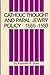 Catholic Thought and Papal Jewry Policy 1555 -1593 by Kenneth R. Stow