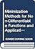 Minimization Methods for Non-Differentiable Functions and Applications (SPRINGER SERIES IN COMPUTATIONAL MATHEMATICS)