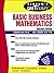 Schaum's Outlines of Basic Business Mathematics by Eugene Don
