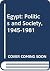 Egypt: Politics and Society...