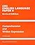 Cxc English Language, Paper Ii