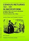 Census Returns on Microfilm