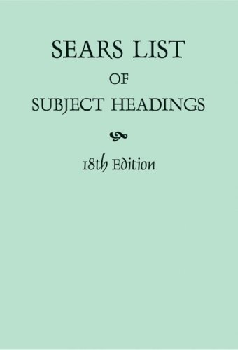 Sears List of Subject Headings (Hardcover)