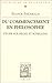 Du Commencement En Philosop...