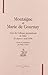 Montaigne et Marie de Gournay - actes du colloque international de Duke, [31 mars-1er avril 1995]