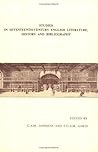 Studies in Seventeenth-Century English Literature, History and Bibliography: Festschrift for Professor T.A. Birrell on the Occasion of his Sixtieth Birthday (Costerus New Series, 46)