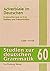 Adverbiale im Deutschen: Untersuchungen zu ihrer Stellung und Interpretation (Studien zur Deutschen Grammatik)