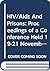 HIV/Aids And Prisons: Proceedings of a Conference Held 19-21 November 1990 (Conference Proceedings)