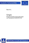 Gragas: Graphemische Untersuchungen zur Handschrift GKS 1157 Fol. (Europäische Hochschulschriften / European University Studies / Publications Universitaires Européennes) (German Edition)