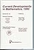 Current Developments in Mathematics 1995 by Raoul Bott