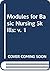 Modules for basic nursing skills