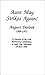Aunt May Strikes Again!: August Derleth 1909-1971: A Souvenir of the 25th Anniversary Celebrations in Sauk City, Wisconsin 30 June 1996