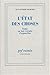 L'État des choses: Études sur huit écrivains d'aujourd'hui