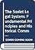 The Soviet Legal System: Fundamental Principles and Historical Commentary
