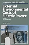 External Environmental Costs of Electric Power: Analysis and Internalization