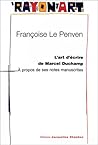 L'art d'ecrire de marcel duchamp