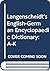 Langenscheidts enzyklopädisches Wörterbuch der englischen und... by D. Sanders