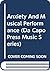 Anxiety And Musical Performance (Da Capo Press Music Series)
