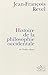 Histoire de la philosophie occidentale: de Thalès à Kant
