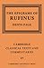 Rufinus: The Epigrams of Rufinus (Cambridge Classical Texts and Commentaries, Series Number 21)
