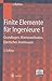 Finite Elemente für Ingenieure 1: Grundlagen, Matrixmethoden, Elastisches Kontinuum (Notes on Numerical Fluid Mechanics and Multidisciplinary Design, 83) (German Edition)