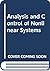 Analysis and control of nonlinear systems