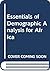Essentials of Demographic Analysis