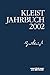 Kleist-Jahrbuch 2002 (German Edition)