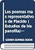 Los poemas más representativos de Plácido (Estudios de hispanófila) (Spanish Edition)