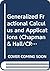 Generalized Fractional Calculus and Applications