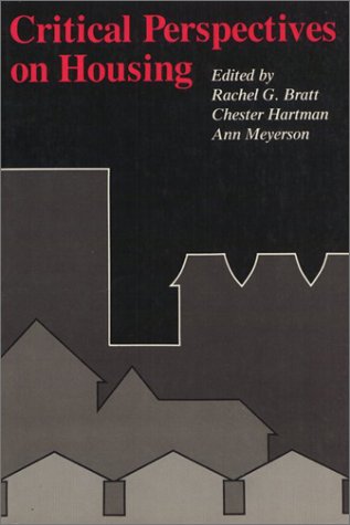 Critical Perspective On Housing (Hardcover)
