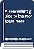 A consumer's guide to the mortgage maze