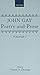 Poetry and Prose: 2 Volume set (|c OET |t Oxford English Texts)