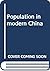 Population in modern China