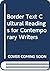 Border Text Cultural Readings for Contemporary Writers by Randall Bass
