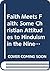 Faith meets faith by Eric J. Sharpe