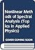 Nonlinear Methods of Spectral Analysis (Topics in Applied Physics)