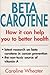 Beta-Carotene: How It Can Help You to Better Health