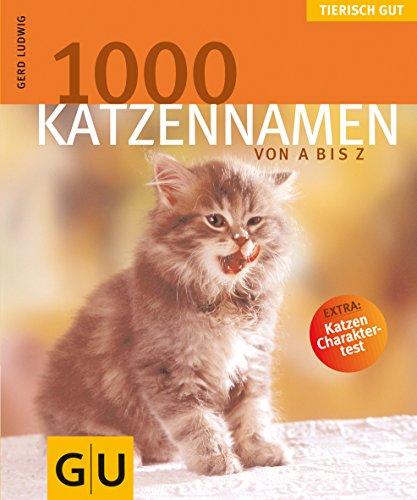 1000 Katzennamen von A bis Z (Perfect Paperback)