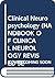 Clinical Neuropsychology (Handbook of Clinical Neurology Volume 45)