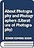 About Photography and Photographers