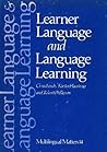 Learner Language and Language Learning (Multilingual Matters, 14)