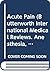 Acute Pain (Butterworth Int...