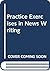 Practice Exercises in News Writing