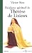 LE REALISME SPIRITUEL DE THERESE DE LISIEUX by Victor Sion