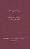 Rudolf Steiner - Marie Steiner-von Sivers: Briefwechsel und Dokumente 1901-1925