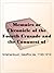 Memoirs or Chronicle of the Fourth Crusade and the Conquest o... by Geoffroi de Villehardouin