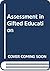 Assessment in Gifted Education