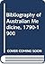 Bibliography of Australian ...